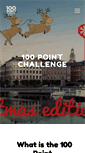 Mobile Screenshot of 100pointchallenge.com